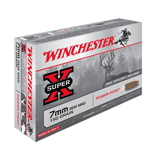 Winchester 7mm R.M. Power Point 150gr - Image 1