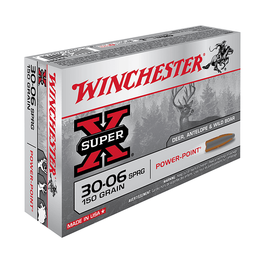 Winchester 30-06 Sprg Power Point 150gr - Image 1