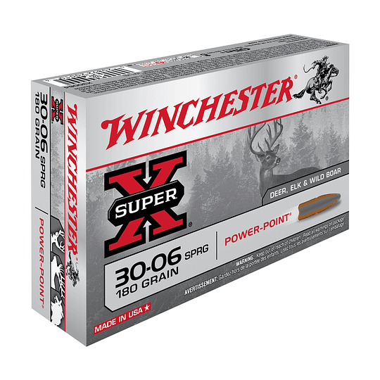 Winchester 30-06 Sprg Power Point 180gr - Image 1