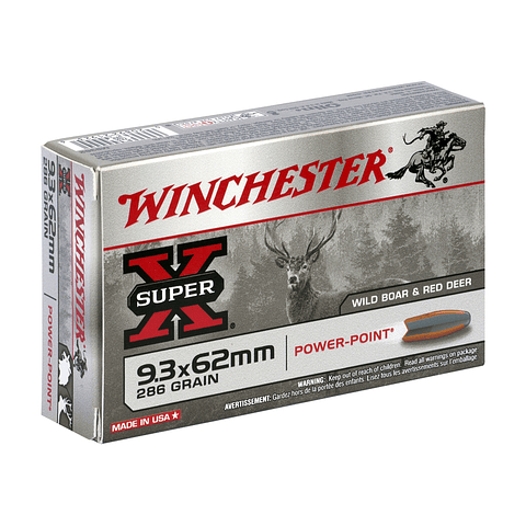 Winchester 9,3x62 Power Point 286gr
