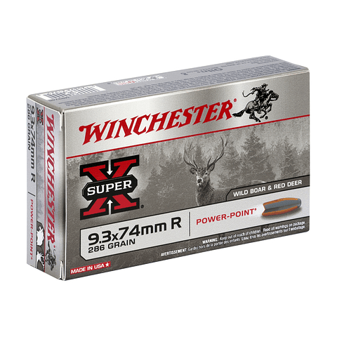 Winchester 9,3x74 R. Power Point 286gr