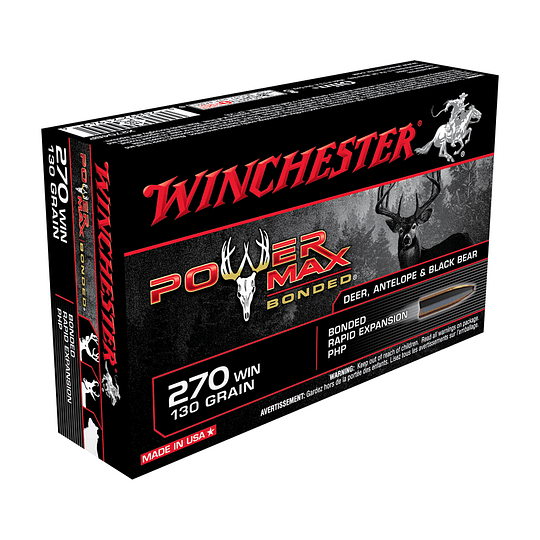 Winchester .270 Win. Power Max 130gr - Image 1