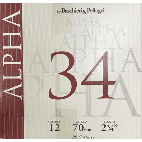 B&P Alpha 34g 12/70