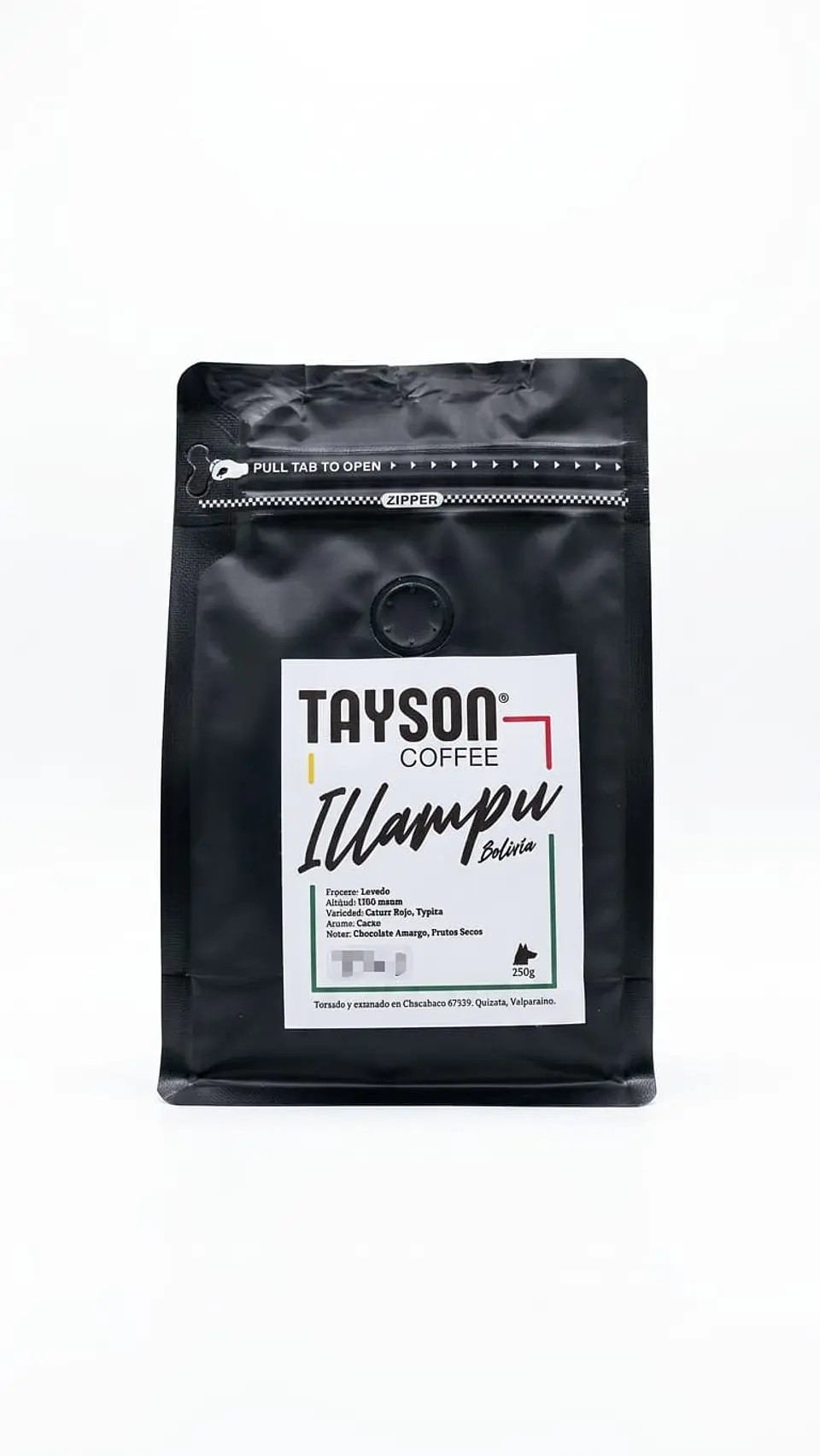 Tayson Coffee Illampu - BOLIVIA 250g 1