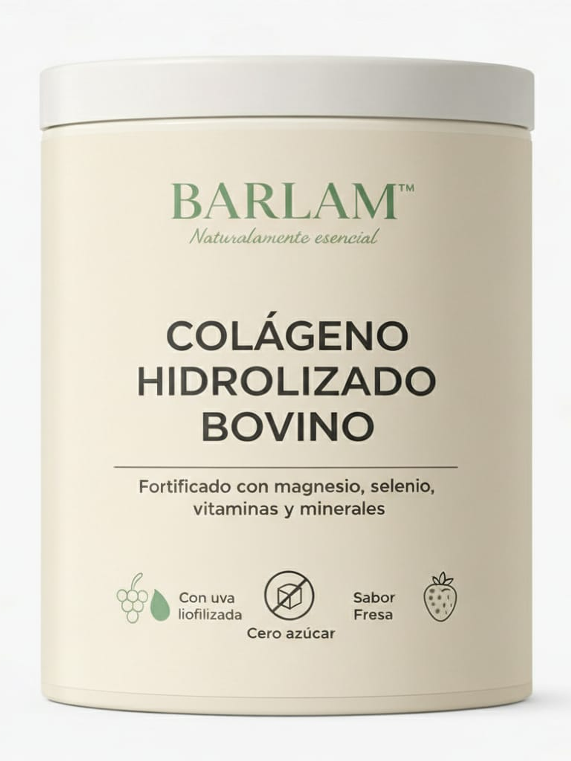 Barlam Colageno Hidrolizado Con Uva Liofilizada 1