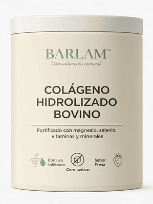 Barlam Colageno Hidrolizado Con Uva Liofilizada
