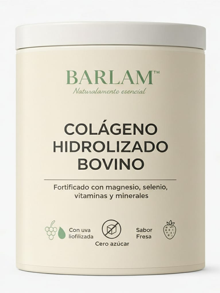 Barlam Colageno Hidrolizado Con Uva Liofilizada 1