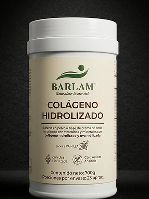 Barlam Colageno Hidrolizado Con Uva Liofilizada