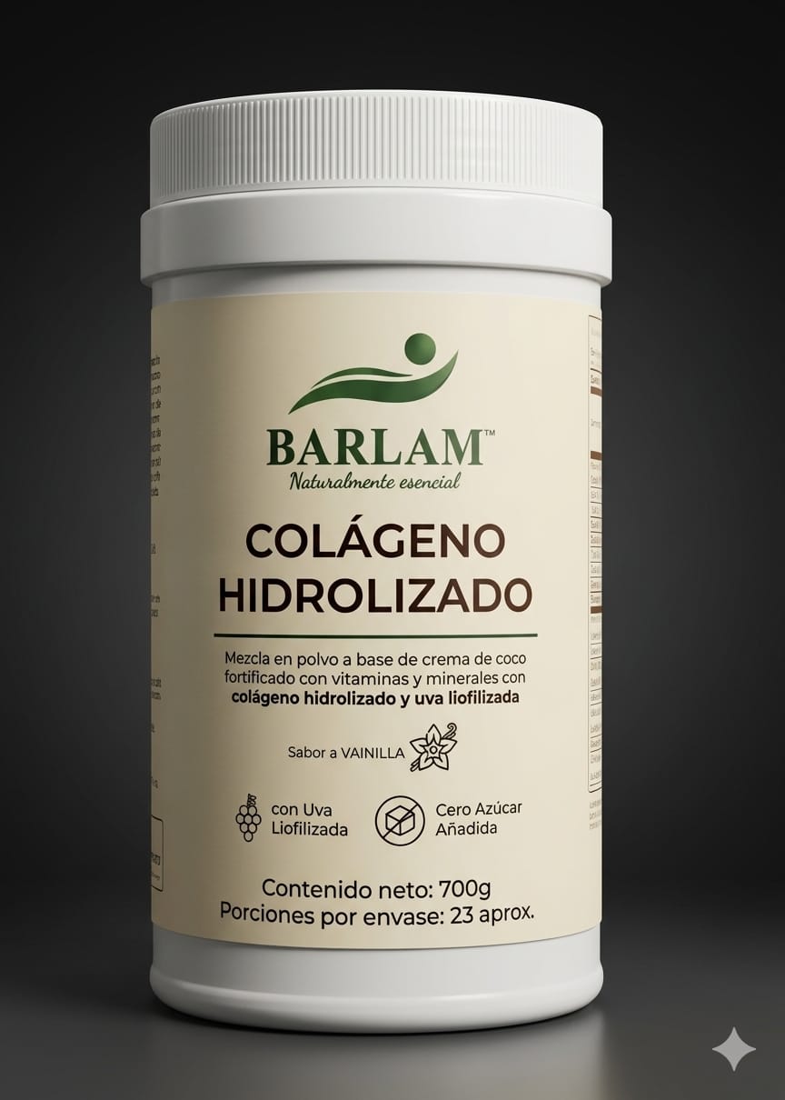 Barlam Colageno Hidrolizado Con Uva Liofilizada 1