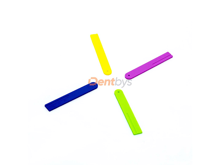 REGLA ENDODONCIA PLÁSTICA RECTA 2