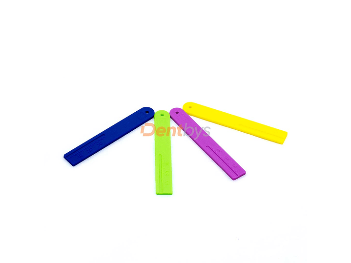 REGLA ENDODONCIA PLÁSTICA RECTA 3