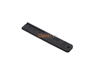 REGLA DE ENDODONCIA CON CALIBRADOR DE GUTAPERCHA