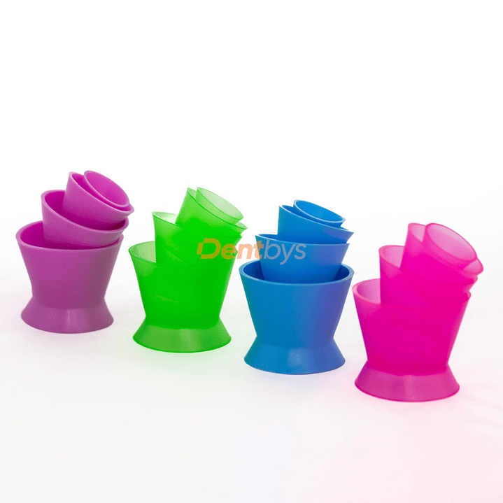 VASOS DAPPEN DE SILICONA DE COLORES 1