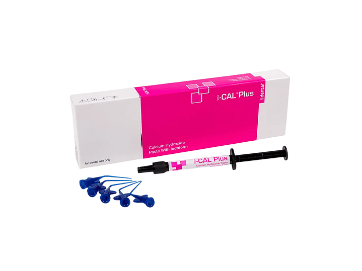 I-CAL PLUS hidróxido de calcio en pasta con yodoformo 1