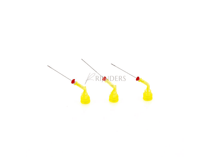 AGUJA DE IRRIGACION 30G CURVA  4