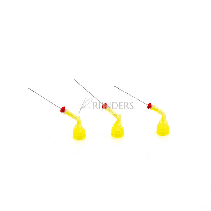 AGUJA DE IRRIGACION 30G CURVA  4