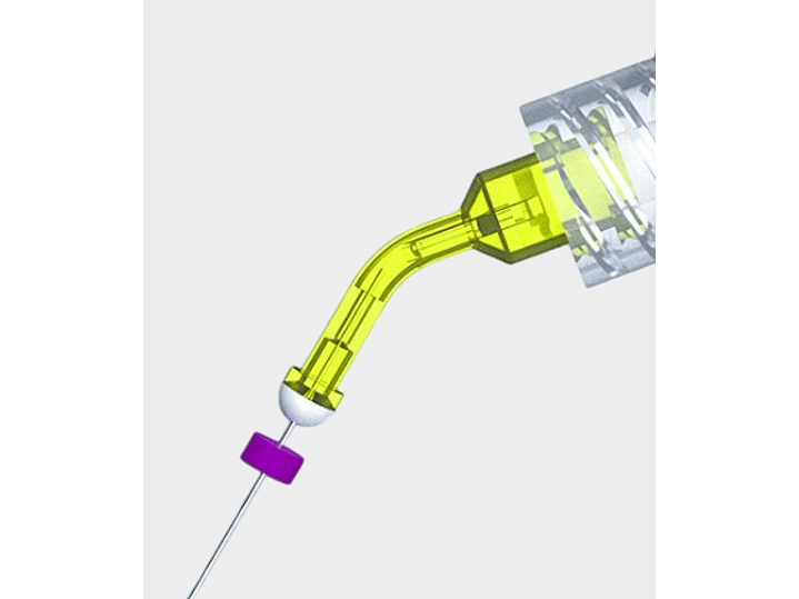 AGUJA DE IRRIGACION 30G CURVA  1