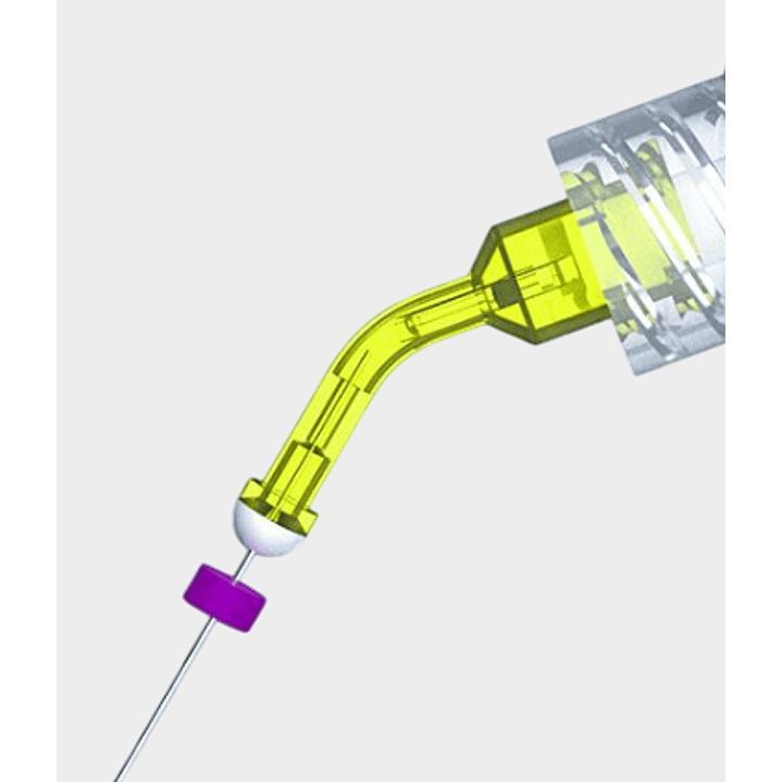 AGUJA DE IRRIGACION 30G CURVA  1