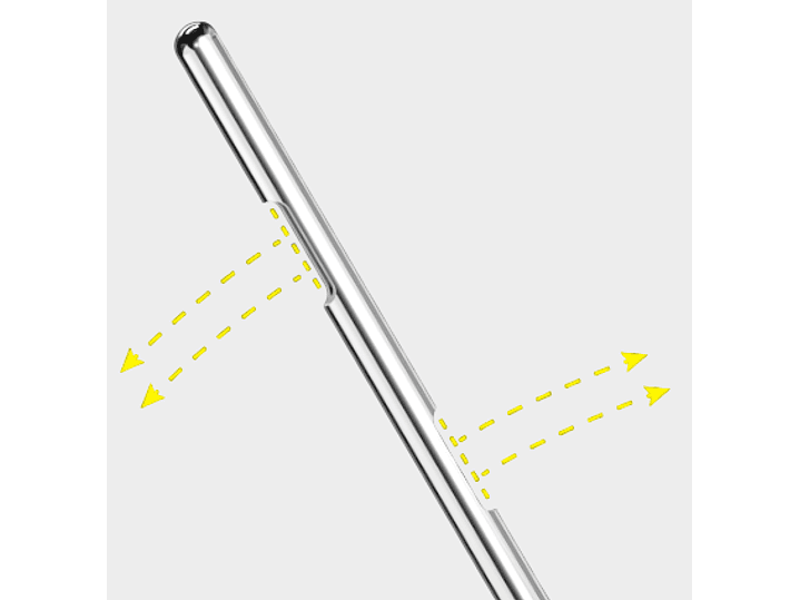 AGUJA DE IRRIGACION 30G CURVA  3