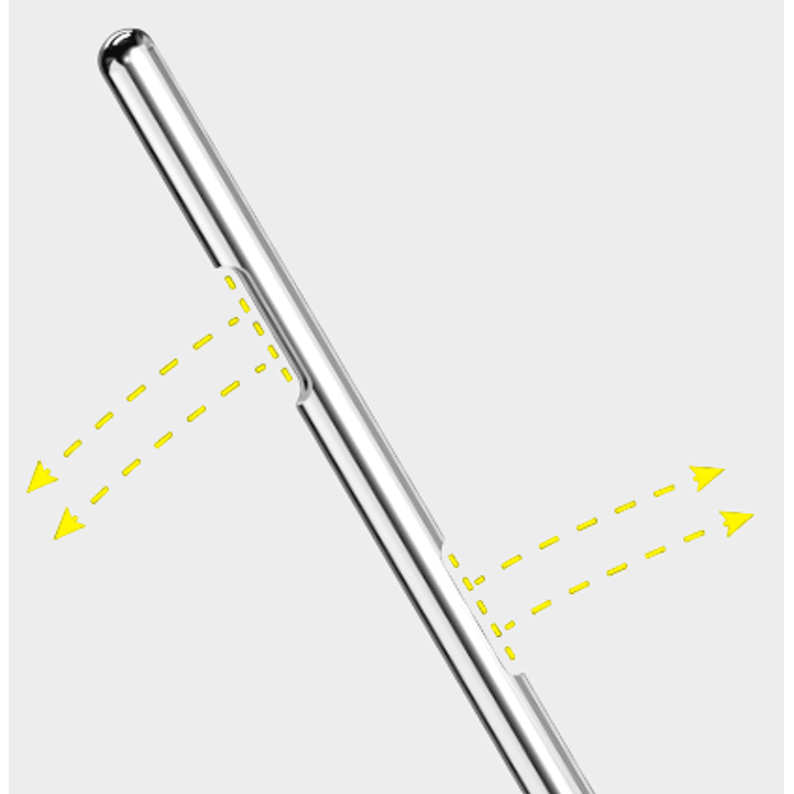 AGUJA DE IRRIGACION 30G CURVA  3