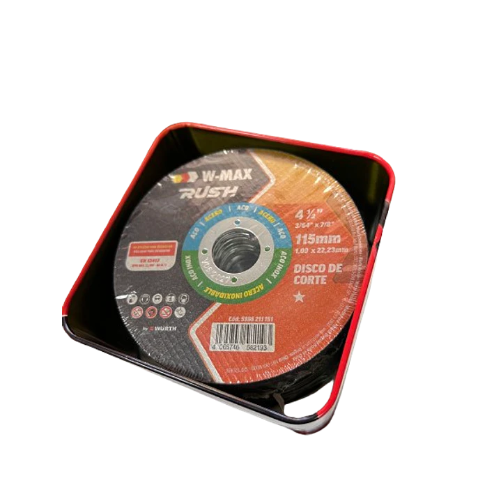 50 DISCO DE CORTE WURTH  RUSH  4 1/2