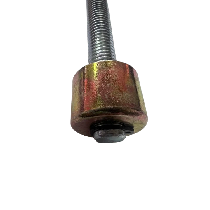 Guía Polín Doble 25 mm con Base Ajustable y Rueda de Bronce 3