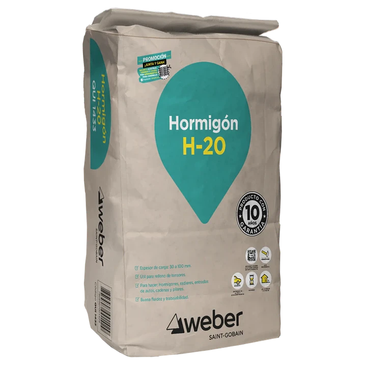 HORMIGON WEBER H-20 25 KG 1