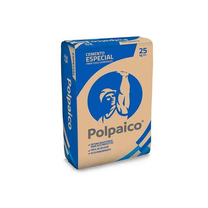 Cemento especial 25 kg Polpaico 1