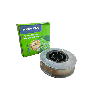 Alambre MIG ER70S-6 Indura 0.8 mm Rollo 5 kg