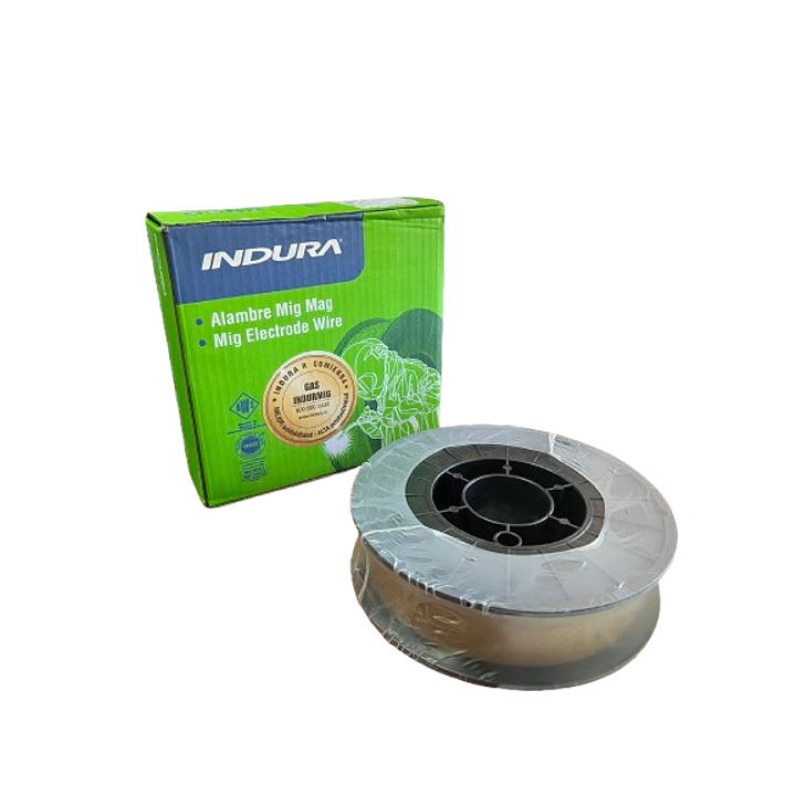 Alambre MIG ER70S-6 Indura 0.8 mm Rollo 5 kg 1