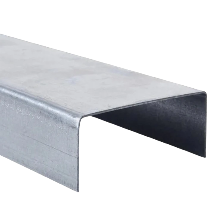 CANAL GALVANIZADO 62X25X0.85MM 6M 1