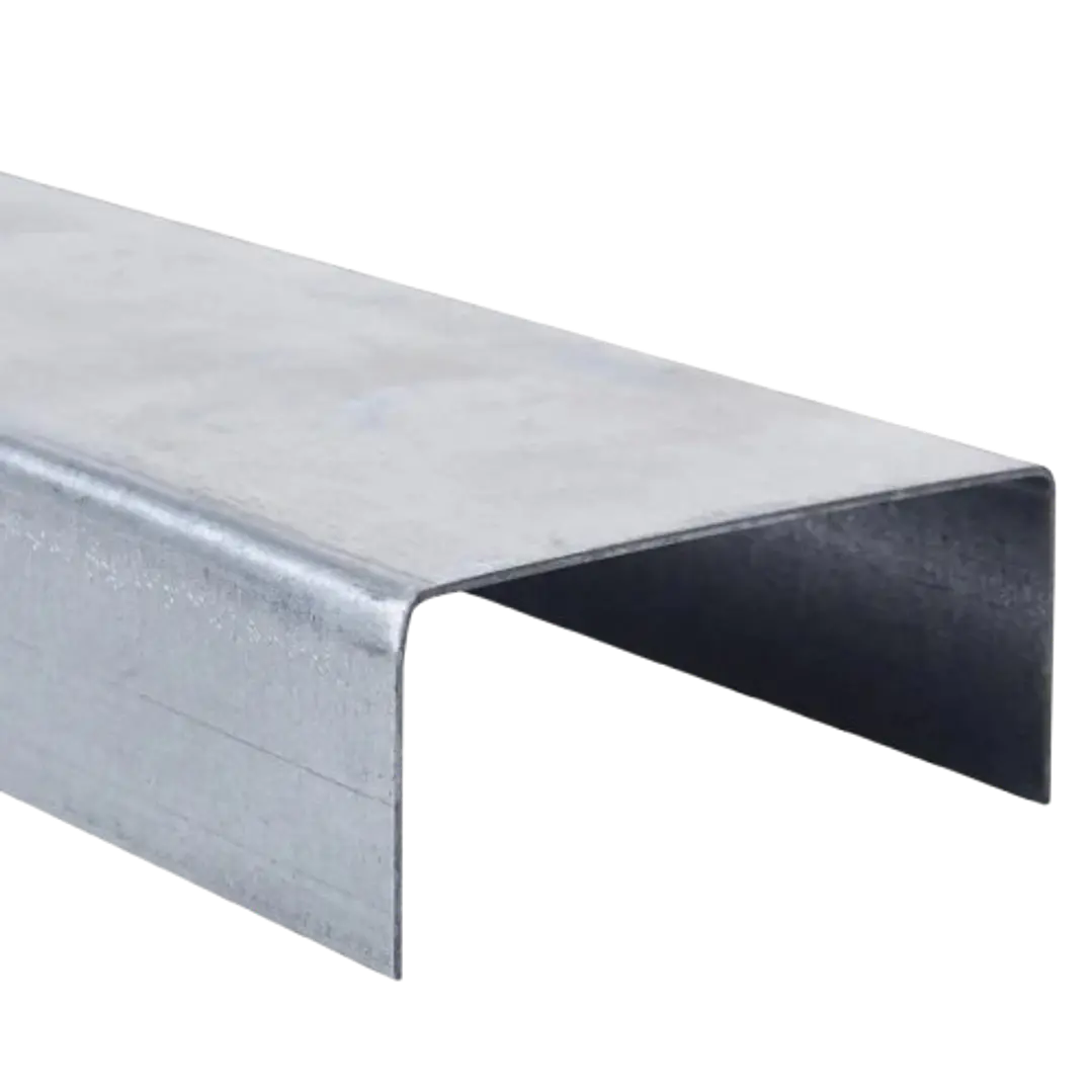 CANAL GALVANIZADO 62X25X0.85MM 6M 1