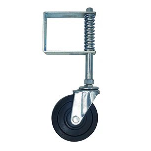 Rueda Auxiliar con Resorte Ducasse 100 mm para Portones Correderos