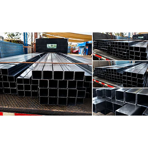 Perfil Cuadrado 75x75x2 mm 6 Metros Segunda Selección