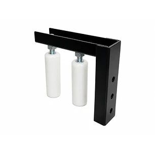KIT GUÍA ROLLER 40 X 120 MM DUCASSE + SOPORTE GUÍA DOBLE