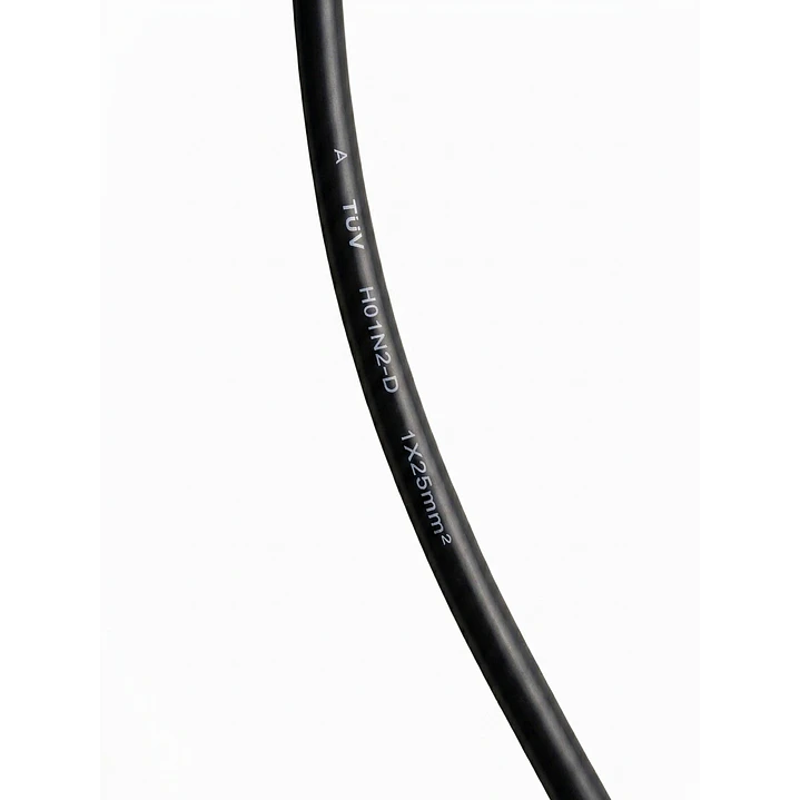 SET CABLE PARA SOLDAR 1 × 25 MM² – PORTAELECTRODO 4 M + TIERRA 2 M DINSE 10/25 3