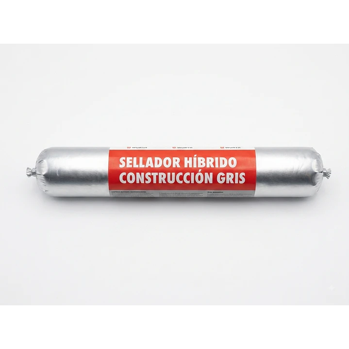 Sellador Híbrido Construcción Gris 600 ml Würth 1