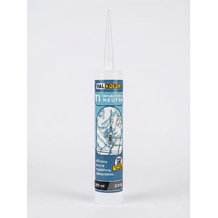 Silicona Neutra T1 Tapagoteras Gris 300 ml VALKOLOR