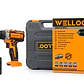 Taladro Atornillador Inalámbrico 21V 1500mAh WELLOO con 2 Baterías - Miniatura 2