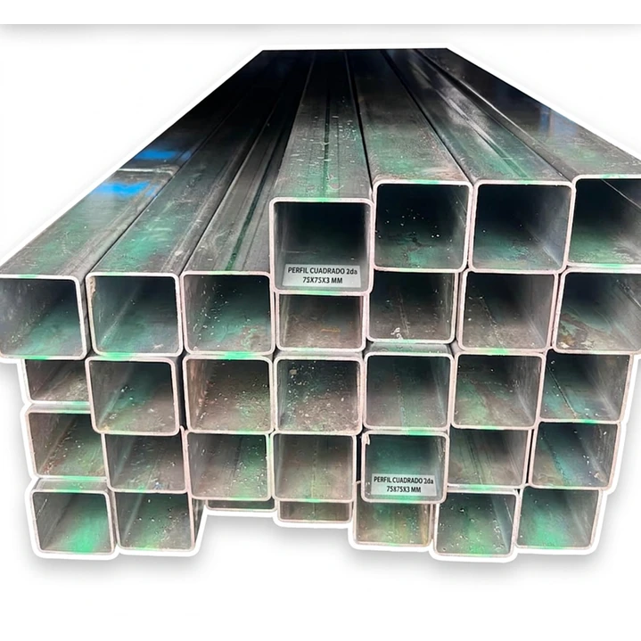 Perfil Cuadrado 75x75x3mm x 6m – Segunda Calidad 1