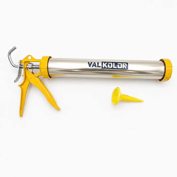Pistola Calafatera Tubular 600ml para Paté (Tubo de Silicona) Valkolor 1