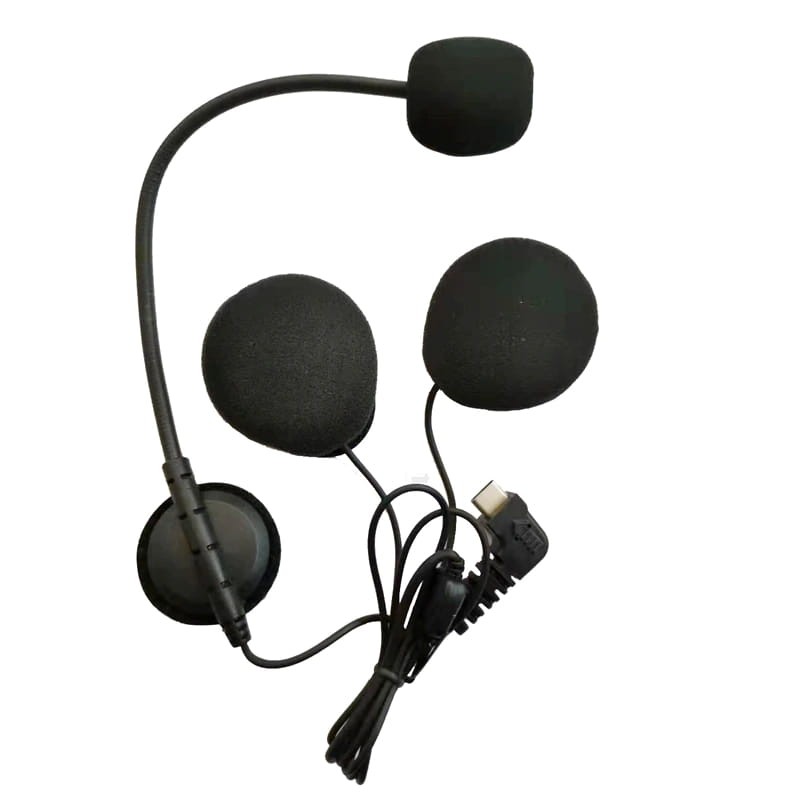 Headset Colunas Bluetooth para intercomunicador Type-C BT-S3