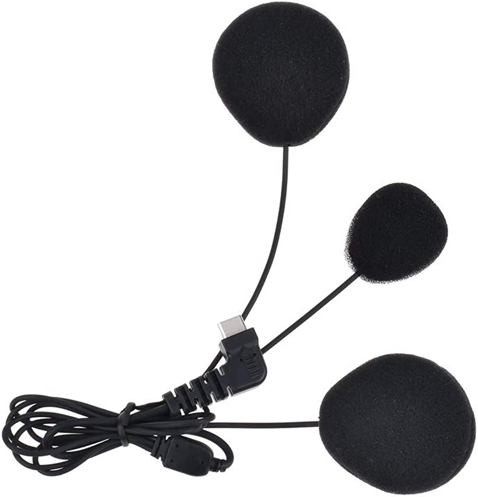 Headset Colunas Bluetooth para intercomunicador Type-C BT-S3