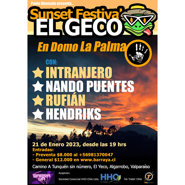 Sunset Festival "El Geco"