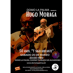 HUGO MORAGA CONCIERTO 25 DE MARZO