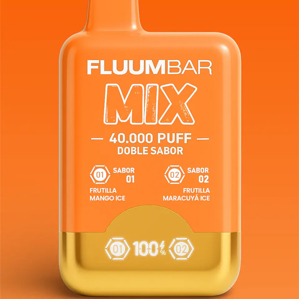 Vaporizador Fluumbar Mix 40.000 Puffs ( Doble Sabor ) 4