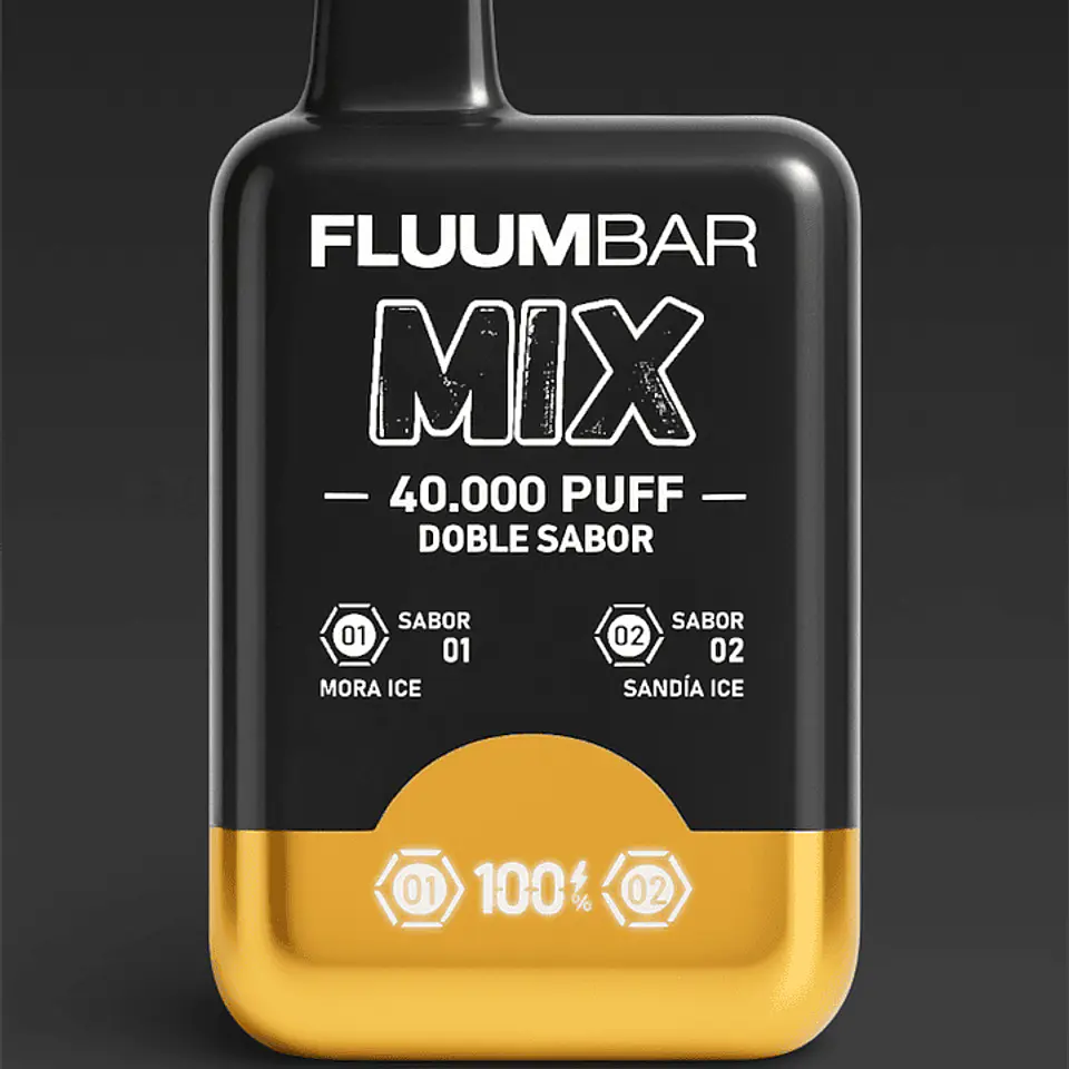 Vaporizador Fluumbar Mix 40.000 Puffs ( Doble Sabor ) 5