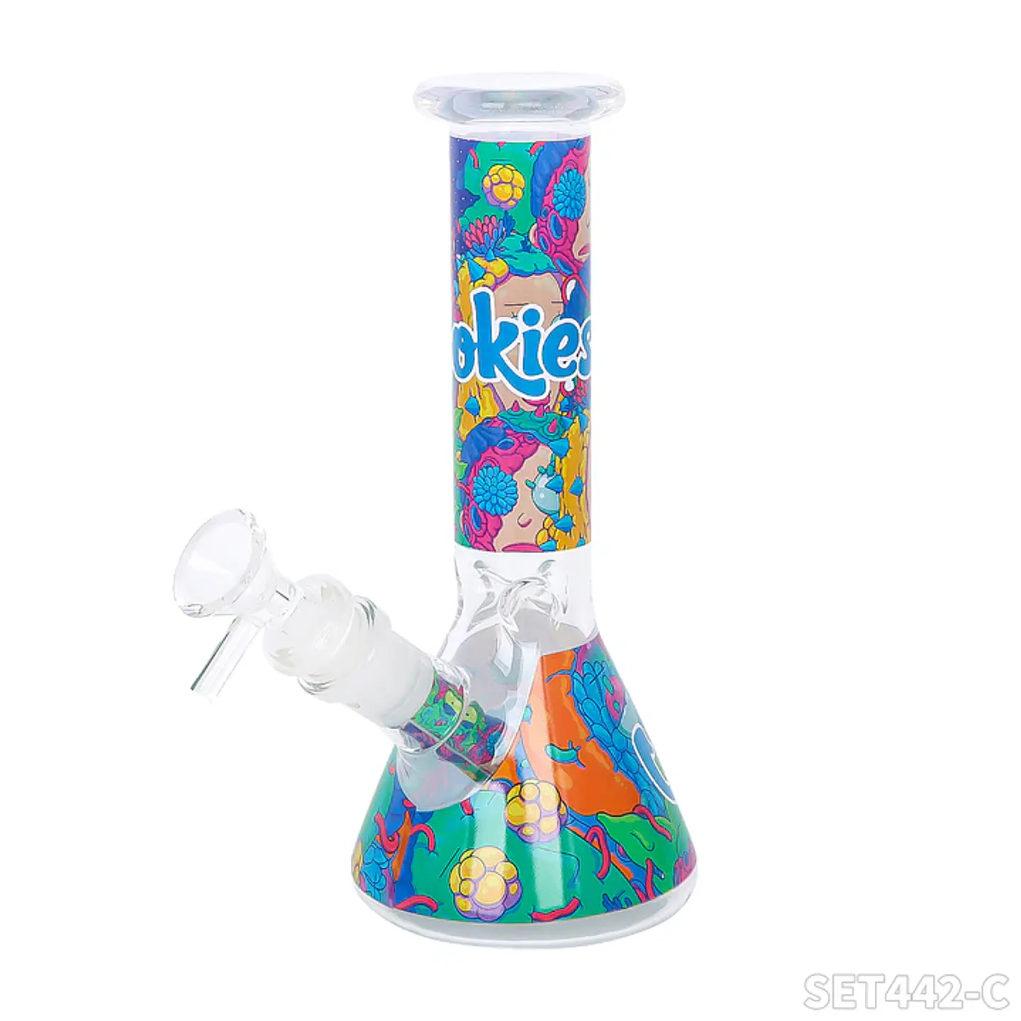 Kit para Fumar Cookies Full Set 9 Piezas– Bong + Grinder + Extras 2