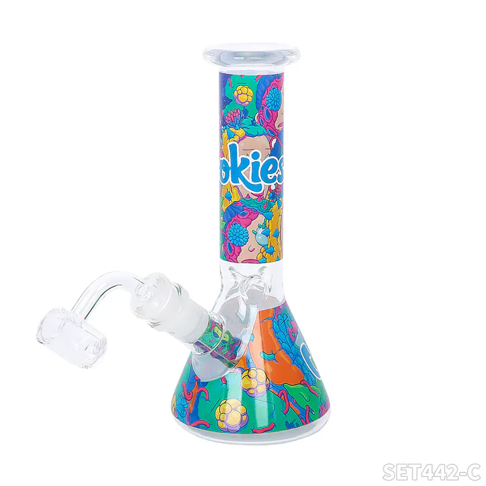 Kit para Fumar Cookies Full Set 9 Piezas– Bong + Grinder + Extras 6