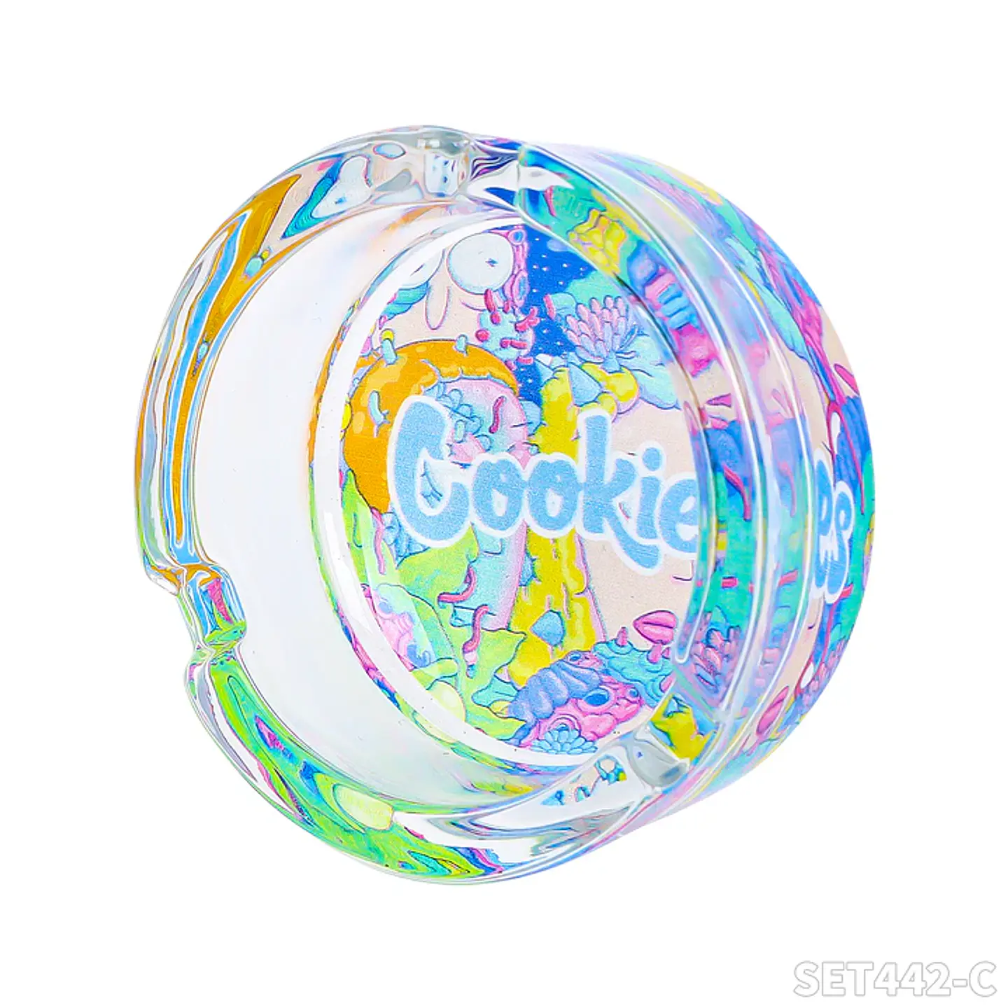 Kit para Fumar Cookies Full Set 9 Piezas– Bong + Grinder + Extras 5